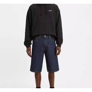 Levi's 469 Loose 12" Men's Shorts Size 42 Lazy - Dark Wash
